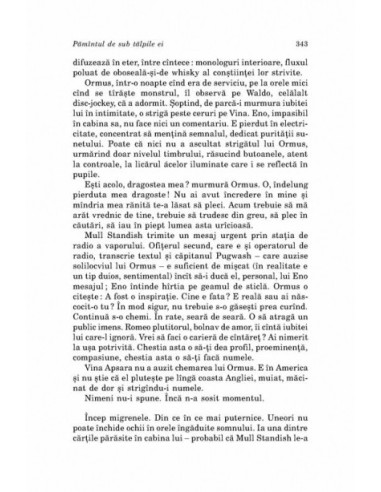 Pamântul de sub tălpile ei