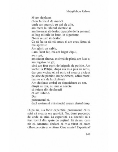 Vieţaşii de pe Rahova. Din mărturiile...