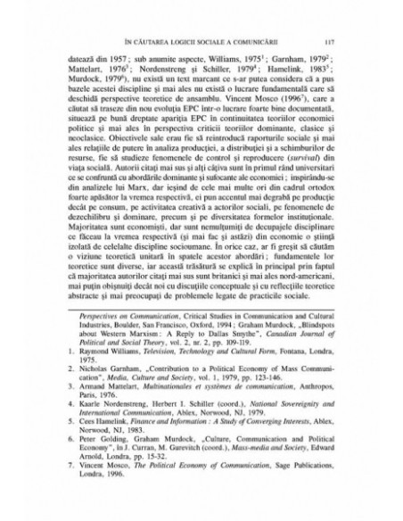 Informație și comunicare. În căutarea logicii sociale