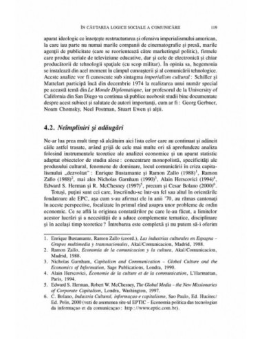 Informație și comunicare. În căutarea... Informație și comunicare. În căutarea...