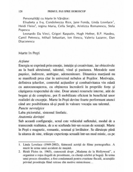 Primul pas spre horoscop. Planete şi asteroizi în semne