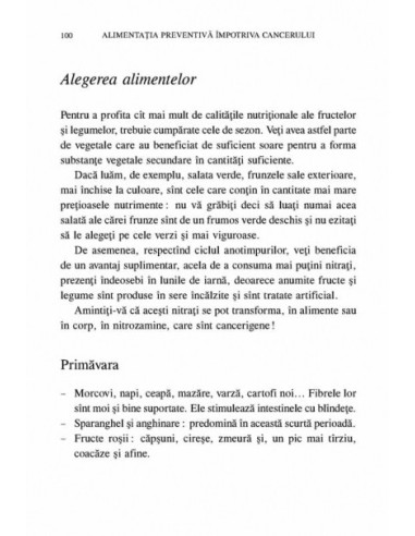 Alimentația preventivă împotriva...