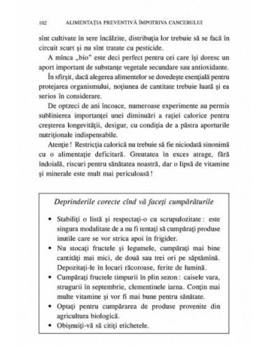 Alimentația preventivă împotriva...