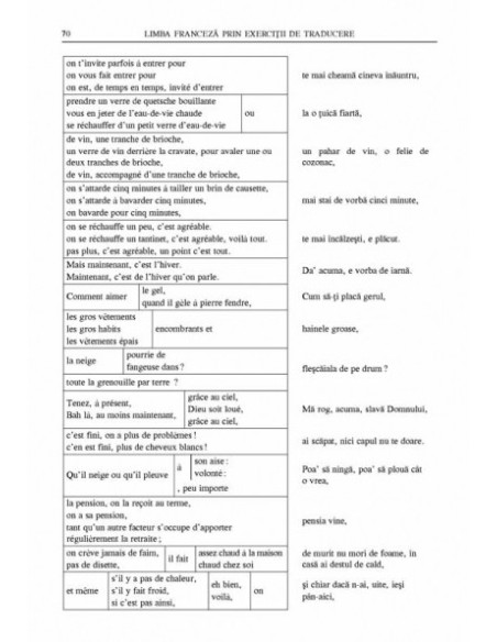 Limba franceză prin exerciții de traducere
