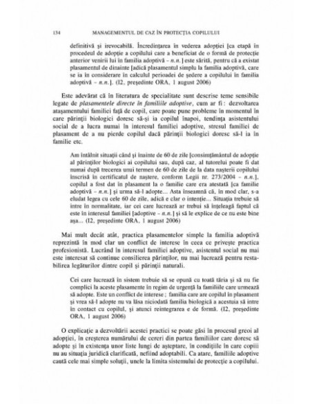 Managementul de caz în protecţia copilului