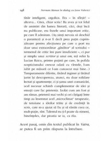 Sertarele exilului. Dialog cu Leon...