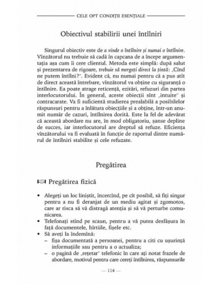 Tehnici de vânzare eficiente. Planul de vânzare. Principii şi condiţii esenţiale