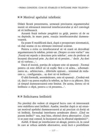 Tehnici de vânzare eficiente. Planul de vânzare. Principii şi condiţii esenţiale
