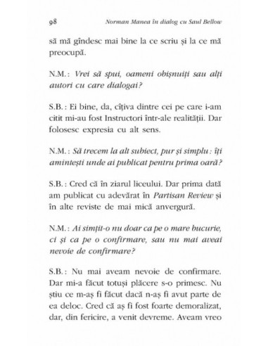 Înaintea despărțirii. Convorbire cu... Înaintea despărțirii. Convorbire cu...