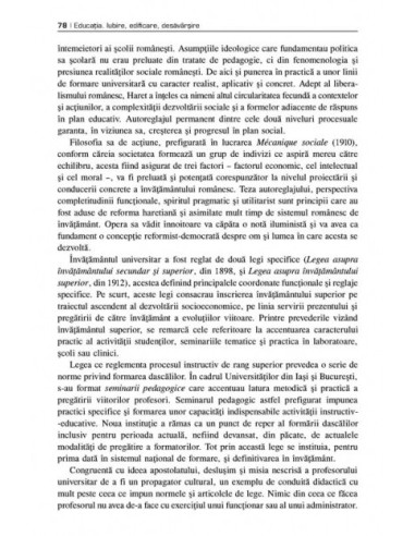 Educația. Iubire, edificare, desăvîrșire Educația. Iubire, edificare, desăvîrșire
