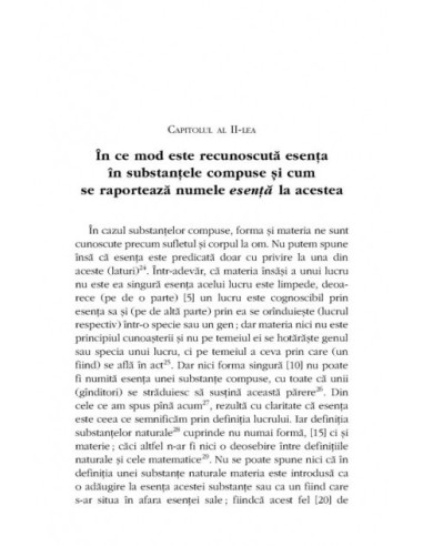 Despre fiind și esență