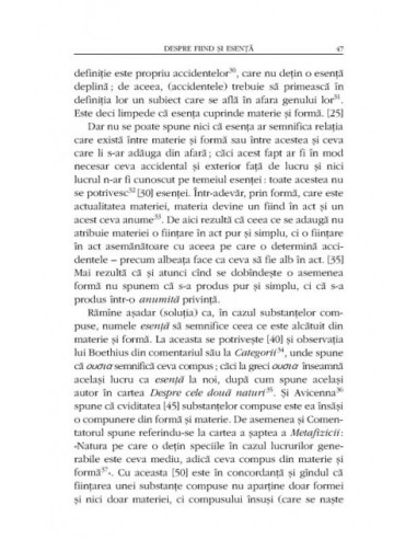 Despre fiind și esență