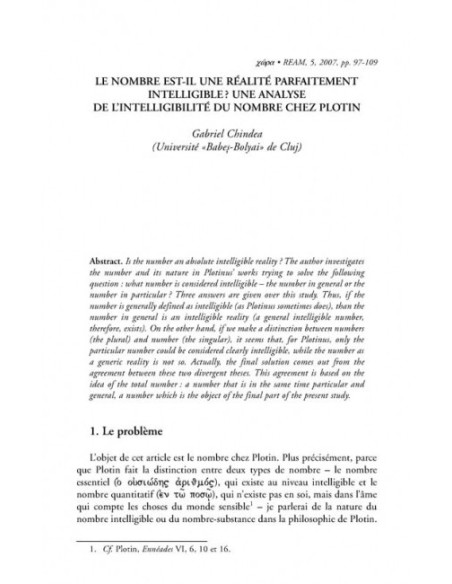 Chora. Revistă de studii antice şi medievale: filosofie, teologie, ştiinţe. Nr. 5/2007