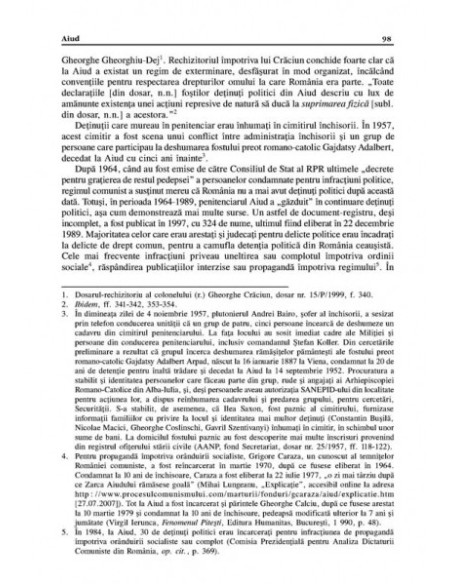 Dicționarul penitenciarelor din România comunistă (1945-1967)