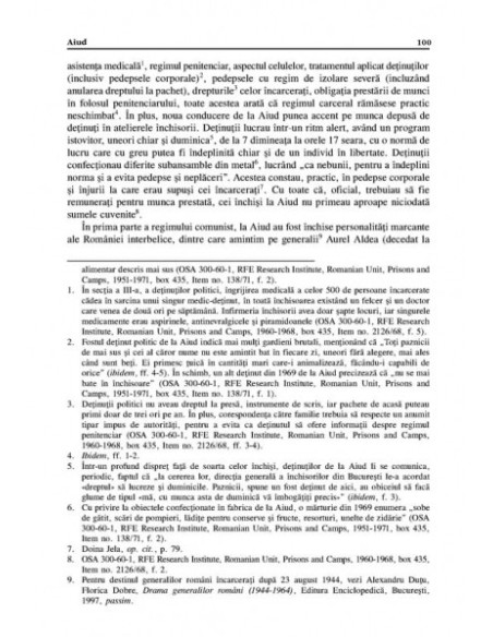 Dicționarul penitenciarelor din România comunistă (1945-1967)