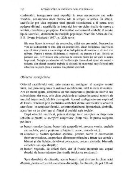 Introducere în antropologia culturală. Mitul și ritul