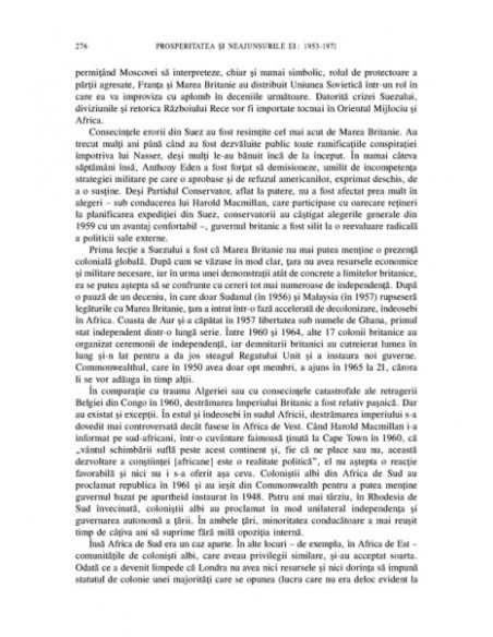 Epoca postbelică. O istorie a Europei de după 1945