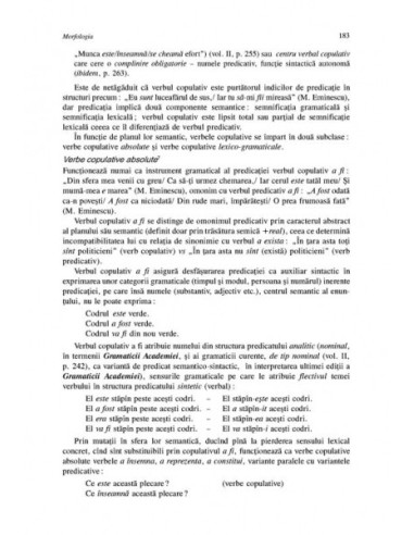 Gramatica limbii române Gramatica limbii române