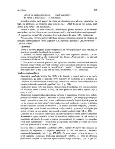 Gramatica limbii române Gramatica limbii române