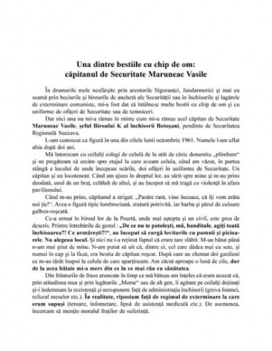 Mărturie şi document, vol. I