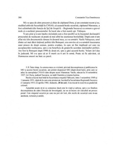 Mărturie şi document, vol. I