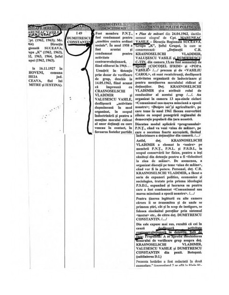 Mărturie şi document, vol. I