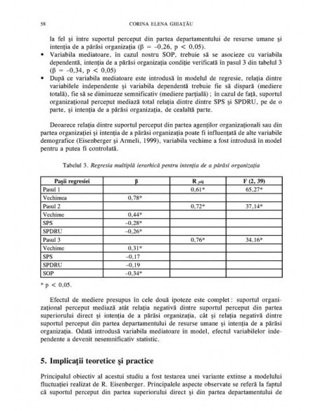 Revista de Psihologie Organizaţională. Vol. VII, Nr. 3-4/2007