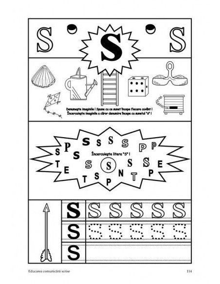 Exerciții pentru formarea și dezvoltarea aptitudinilor de școlaritate. Program complex de pregătire a copilului pentru debutul școlar
