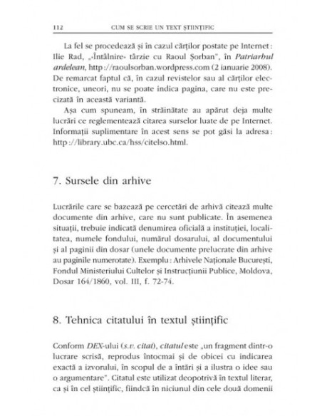 Cum se scrie un text ştiinţific