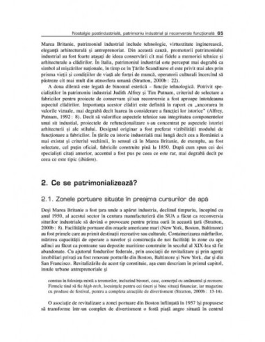 Bucureștiul postindustrial. Memorie,...