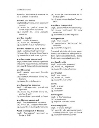 Dicționar de termeni economici...