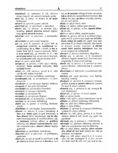 Dicționar român-norvegian/Rumensk-norsk ordbok