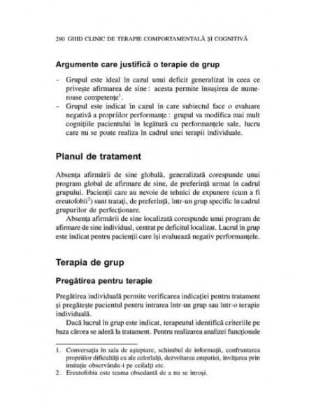 Ghid clinic de terapie comportamentală și cognitivă