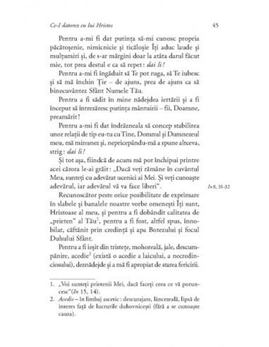 Dăruind vei dobândi. Cuvinte de credinţă