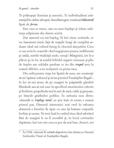 În genul... tinerilor