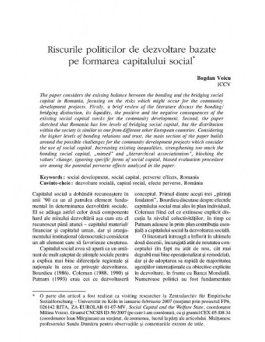 Sociologie Românească. Volumul VI,...