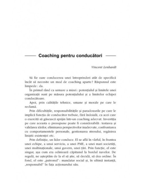 Dicţionar de coaching