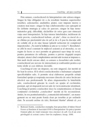 Dicţionar de coaching