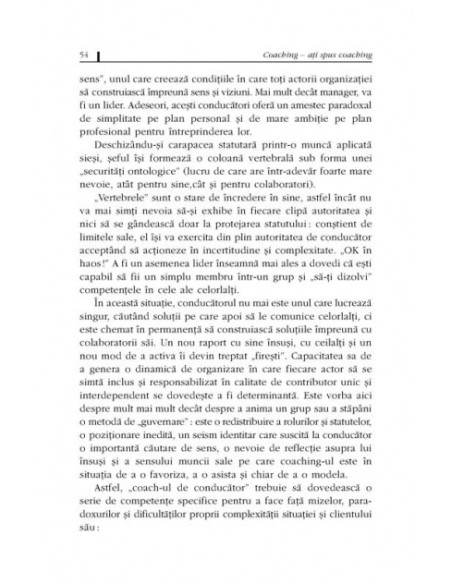 Dicţionar de coaching. Concepte, practici, instrumente, perspective