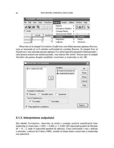 SPSS pentru ştiinţele educaţiei SPSS pentru ştiinţele educaţiei