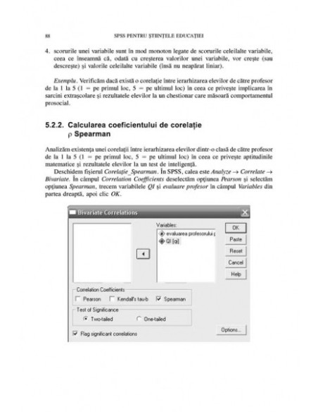 SPSS pentru ştiinţele educaţiei