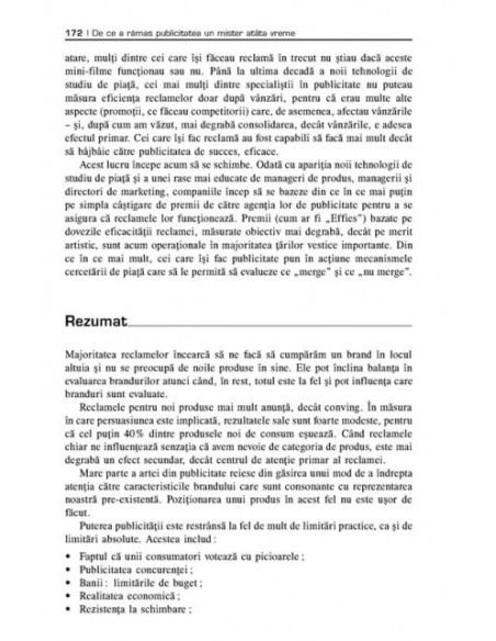 De la publicitate la consumator