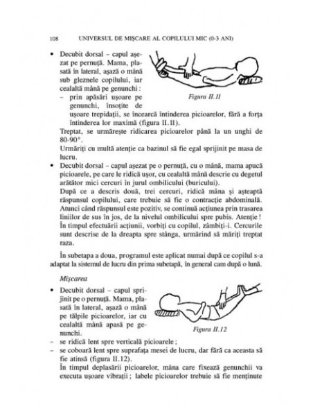 Universul de mişcare al copilului mic (0-3 ani)