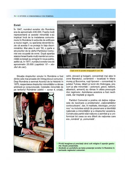 O istorie a comunismului din România. Manual pentru liceu