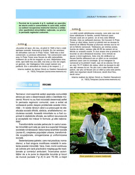 O istorie a comunismului din România. Manual pentru liceu