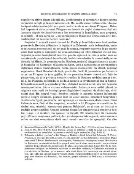 Zalmoxis de la Herodot la Mircea Eliade. Istorii despre un zeu al pretextului