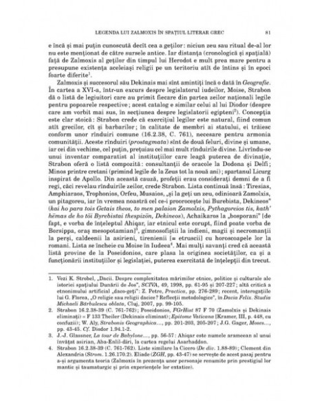 Zalmoxis de la Herodot la Mircea Eliade. Istorii despre un zeu al pretextului