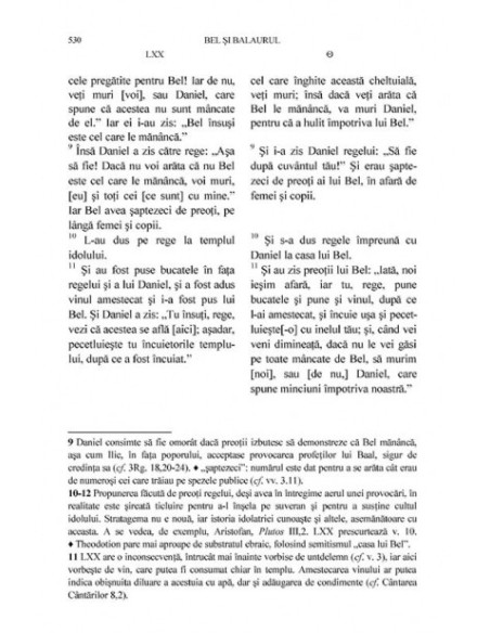 Septuaginta 6/II. Iezechiel. Suzana. Daniel. Bel și balaurul