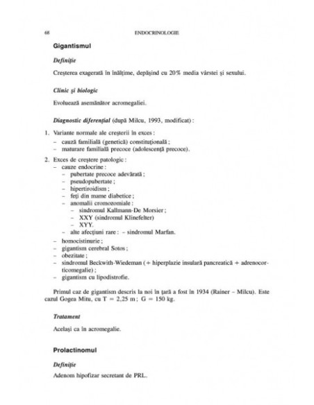 Endocrinologie. Ghid de diagnostic şi tratament în bolile endocrine