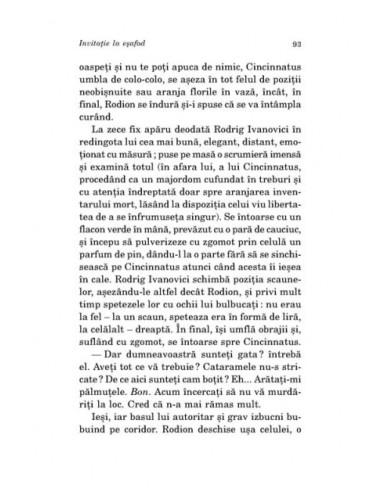 Invitație la eșafod